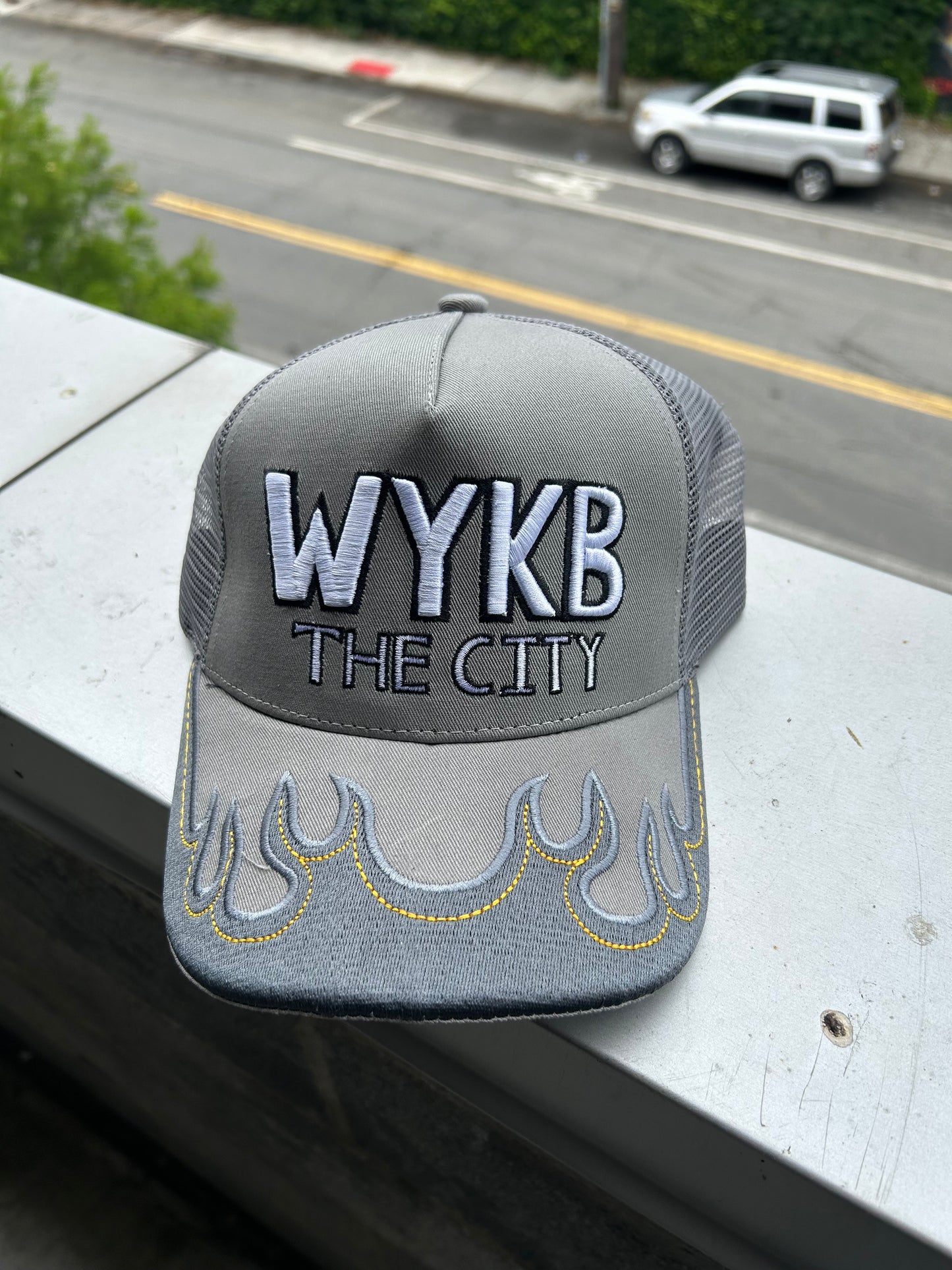 Grey WYKB Trucker