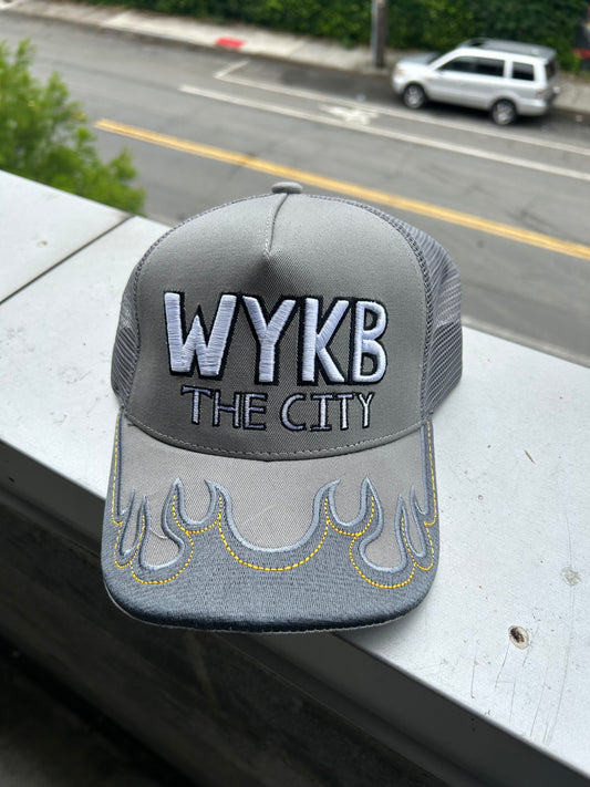 Grey WYKB Trucker