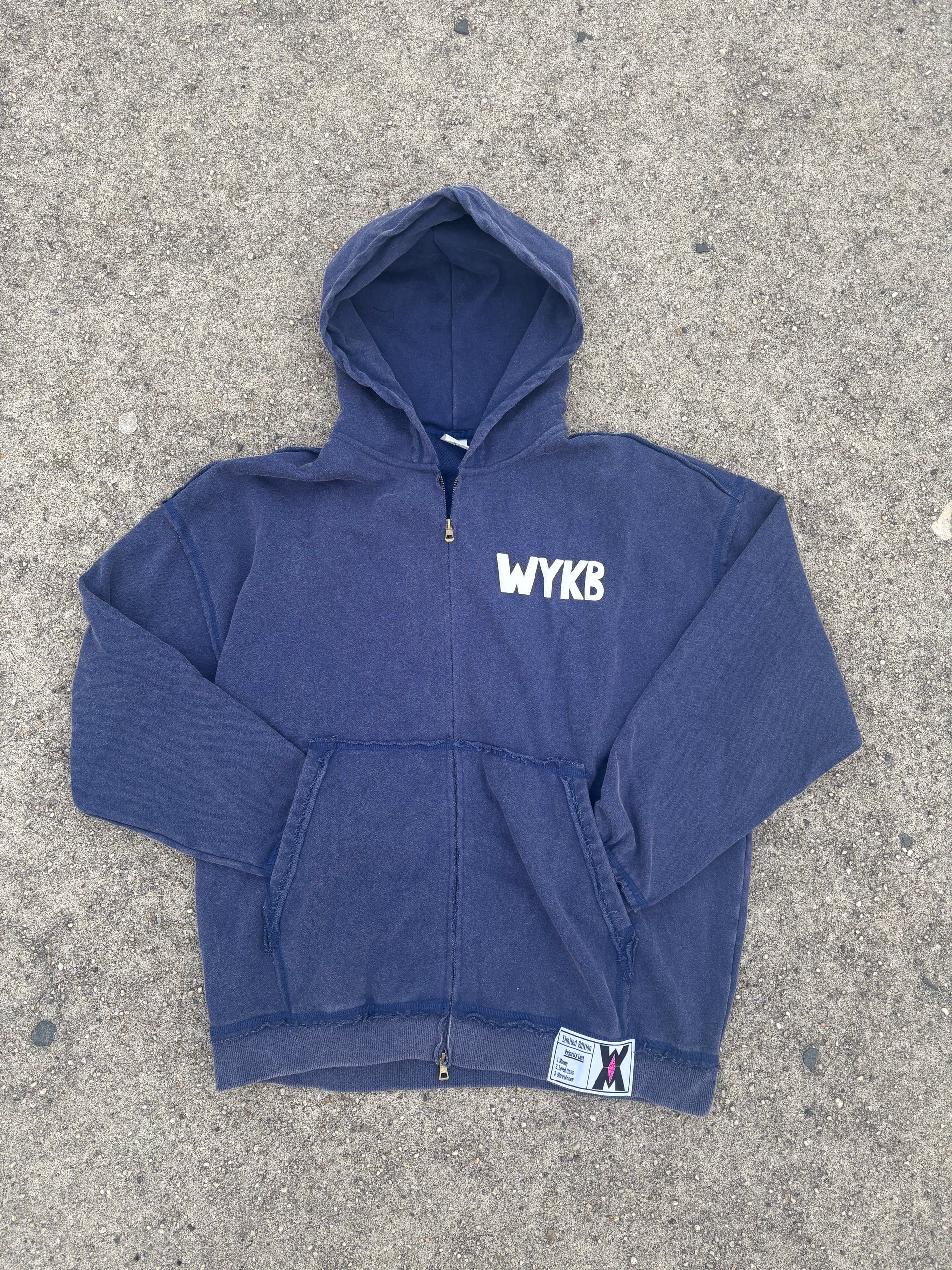 x Blue Caution Drippy Hoodie (Oversized)