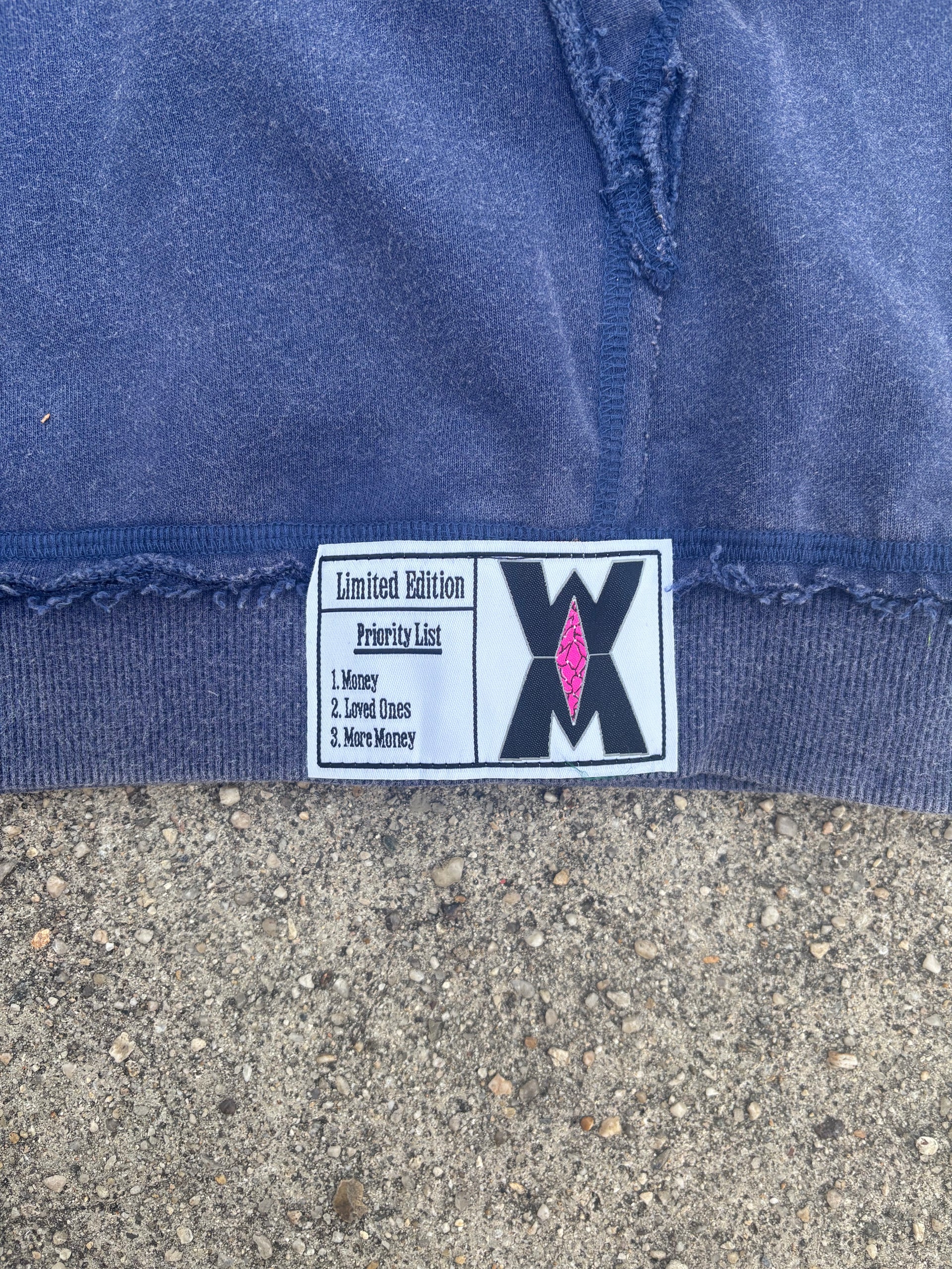 x Blue Caution Drippy Hoodie (Oversized)