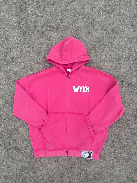 x Pink Caution Drippy Hoodie (Oversized)
