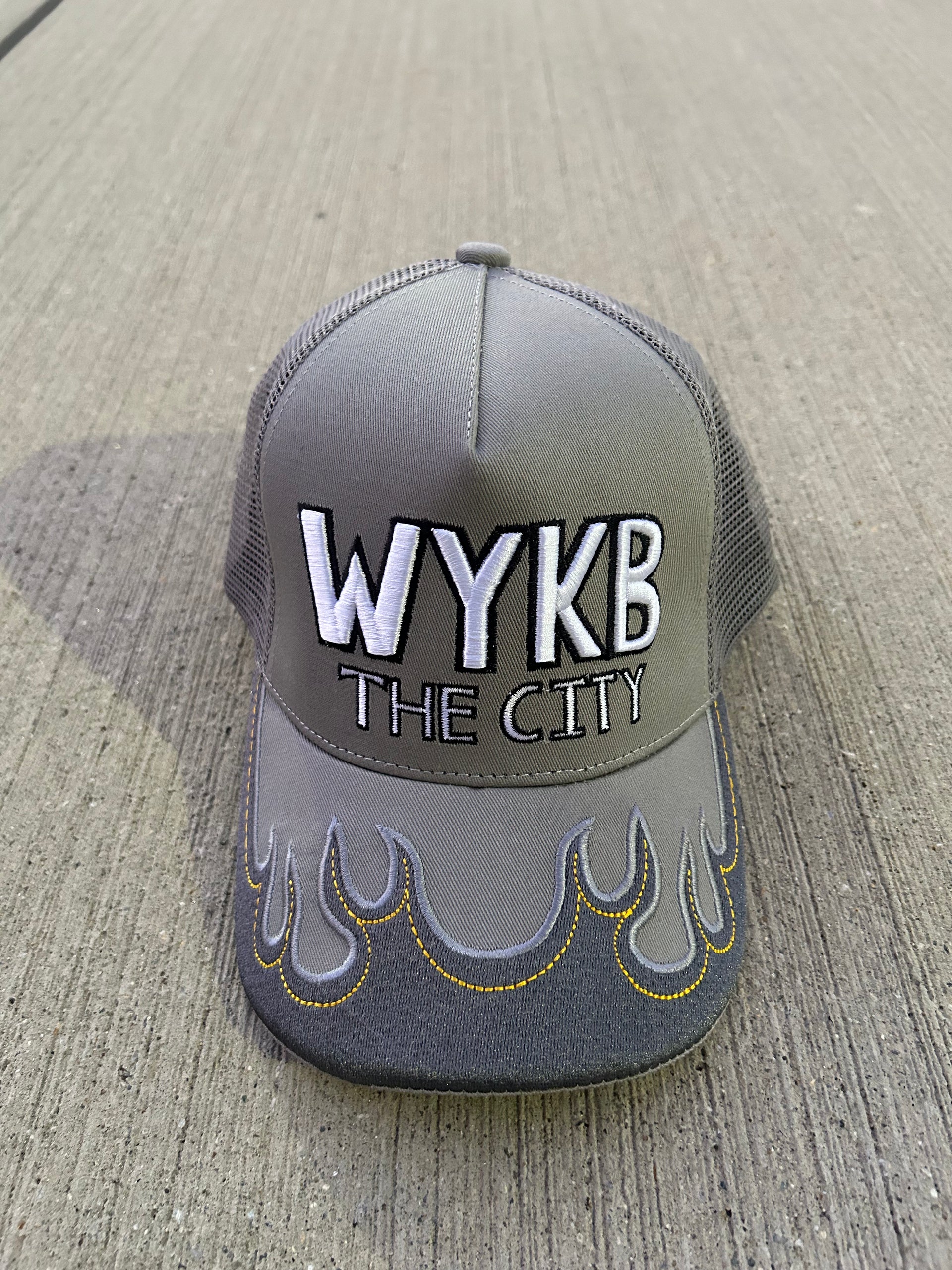 Grey WYKB Trucker
